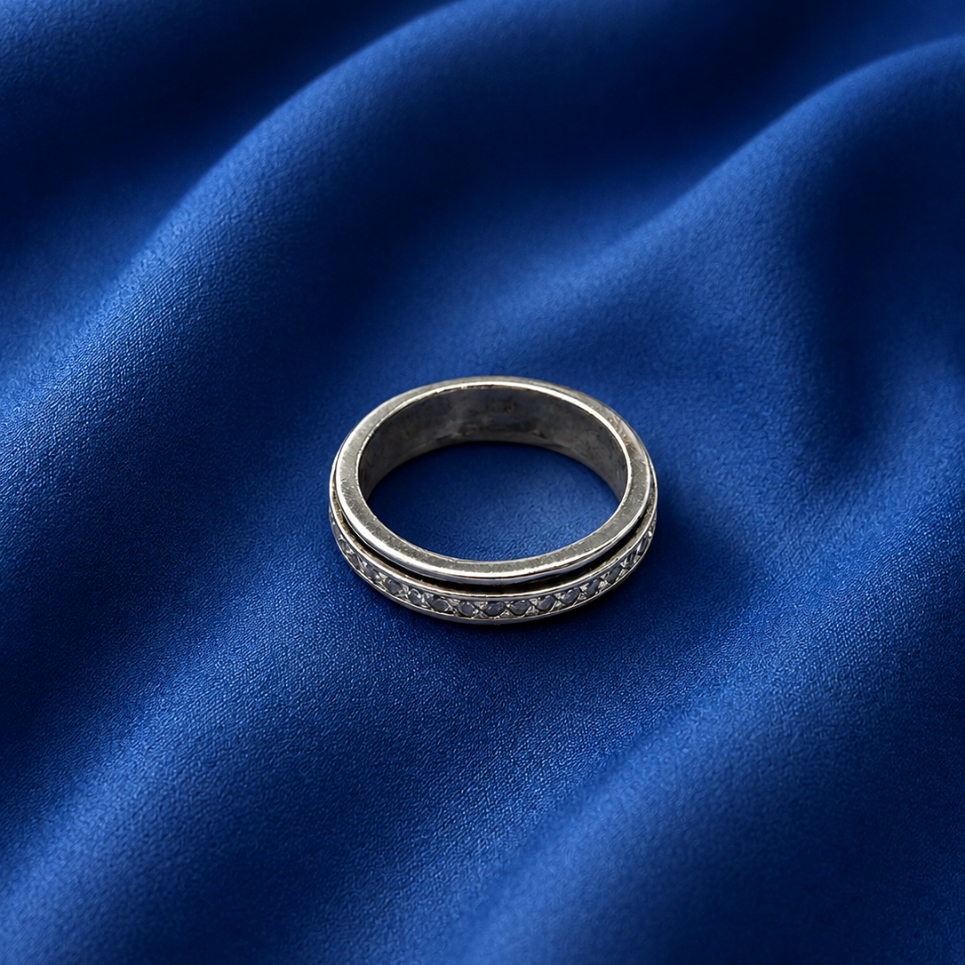 Boys Silver Band Ring